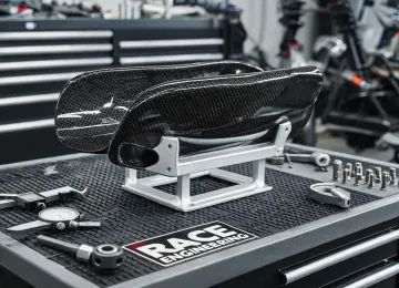 Motorsport printed duct